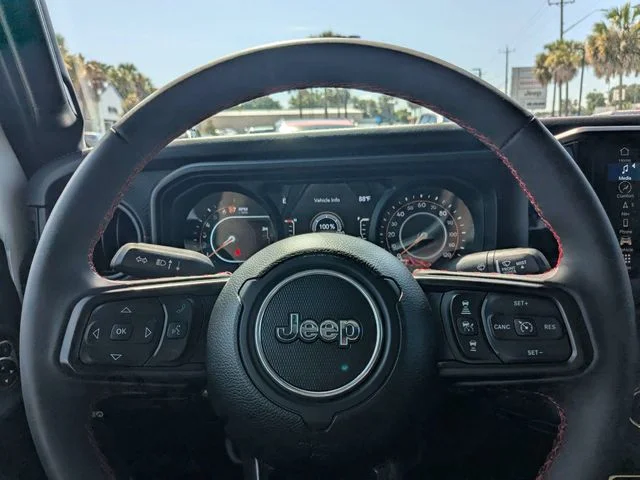 Used 2024 Bright White Clearcoat Jeep Rubicon image 22
