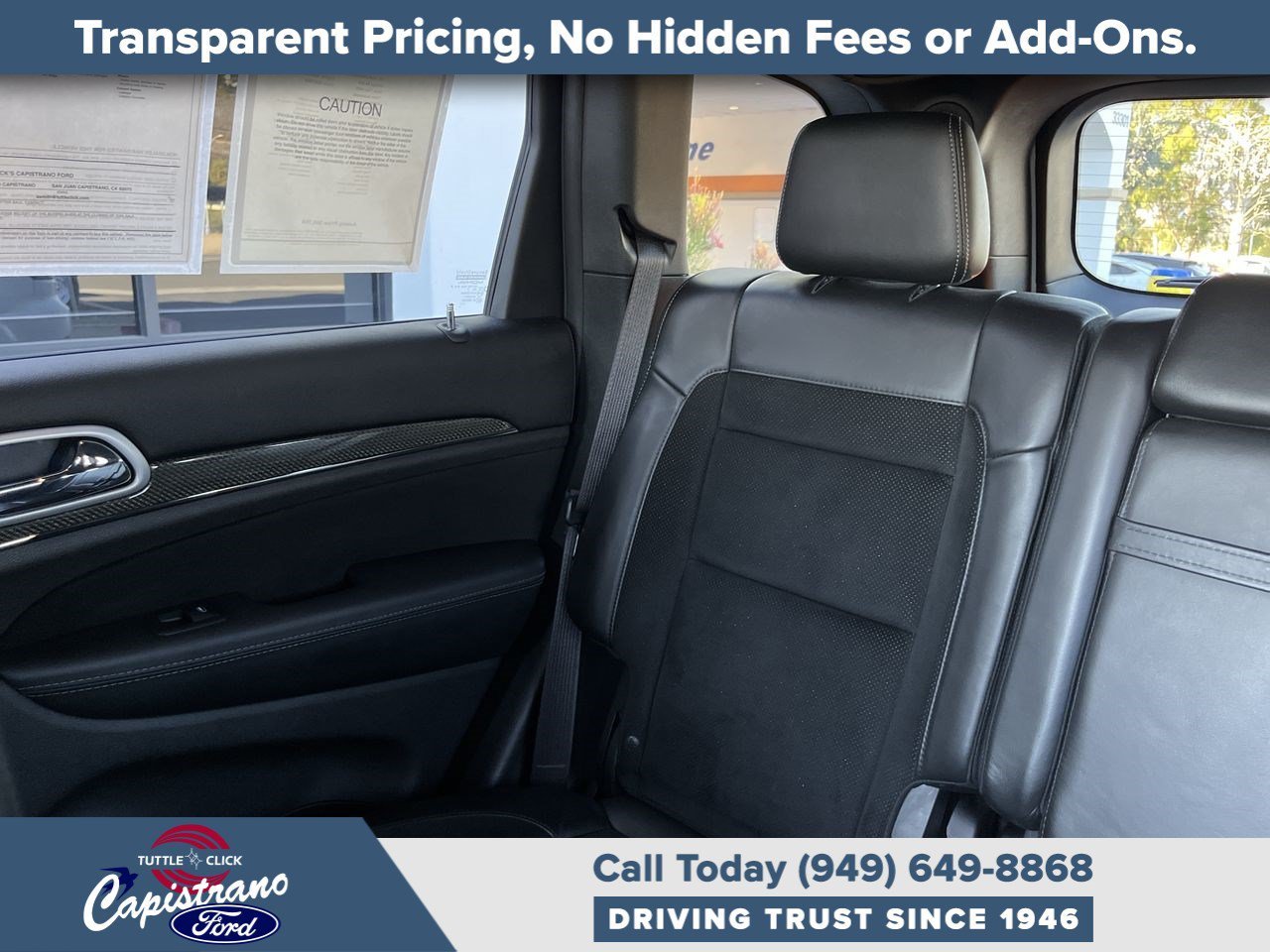 Used 2018 Bright White Clearcoat Jeep Trackhawk image 7