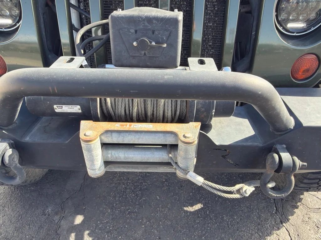 Used 2008 Jeep Green Clearcoat Metallic Jeep Unlimited Rubicon image 8