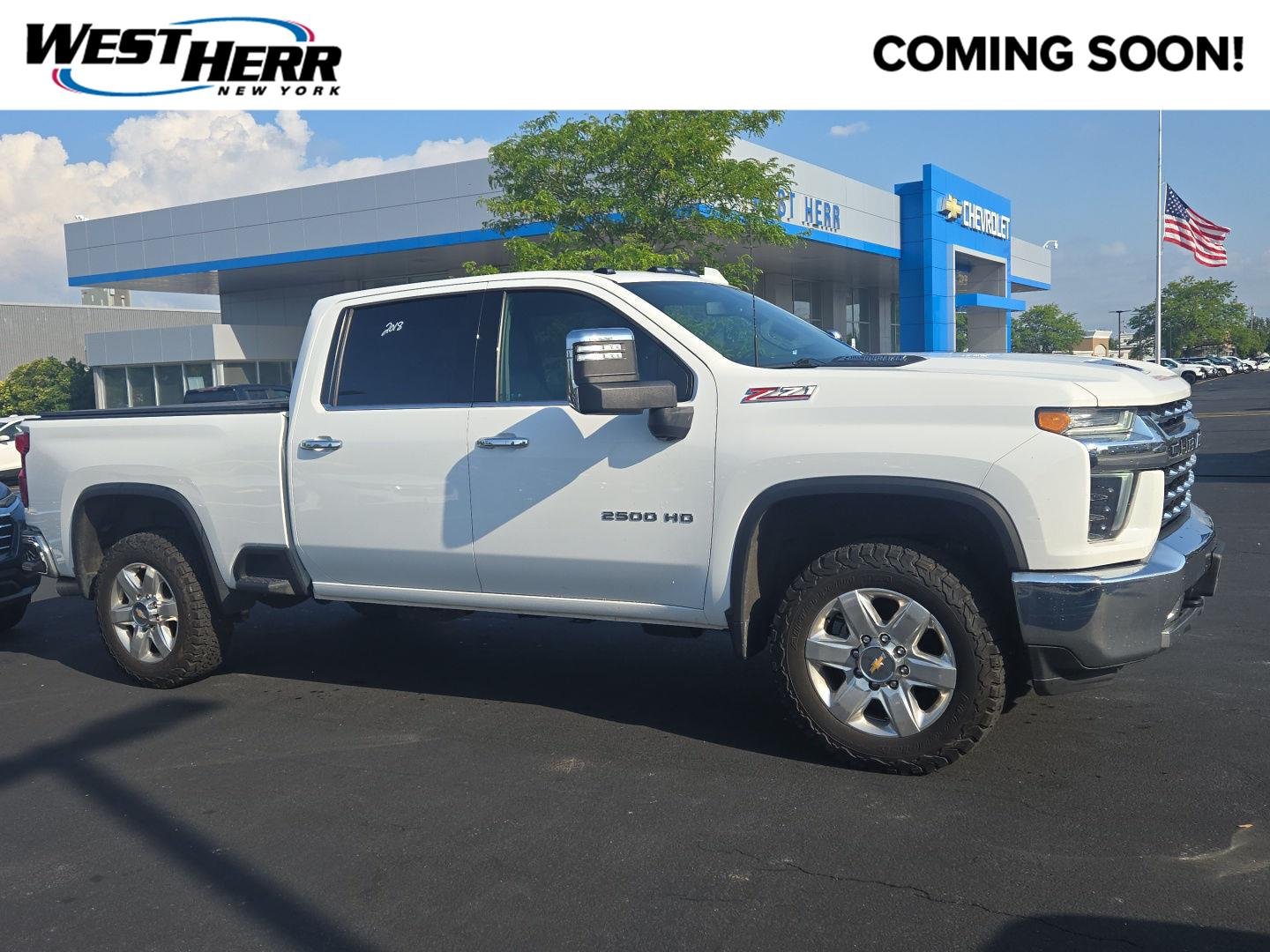 Used 2023 Summit White Chevrolet LTZ image 1