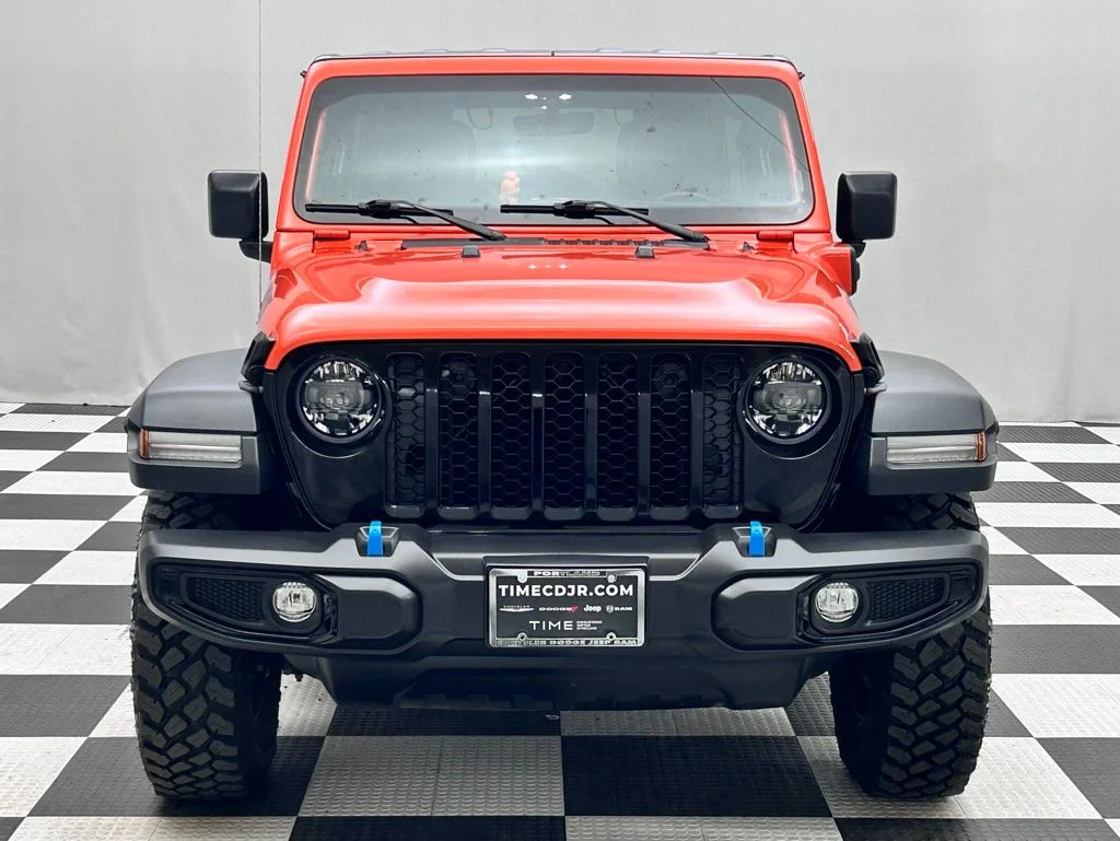 Used 2023 Orange Jeep Willys 4xe image 3