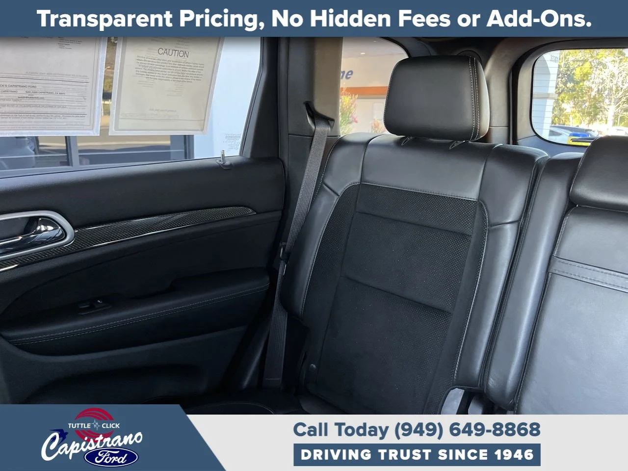 Used 2018 Bright White Clearcoat Jeep Trackhawk image 7