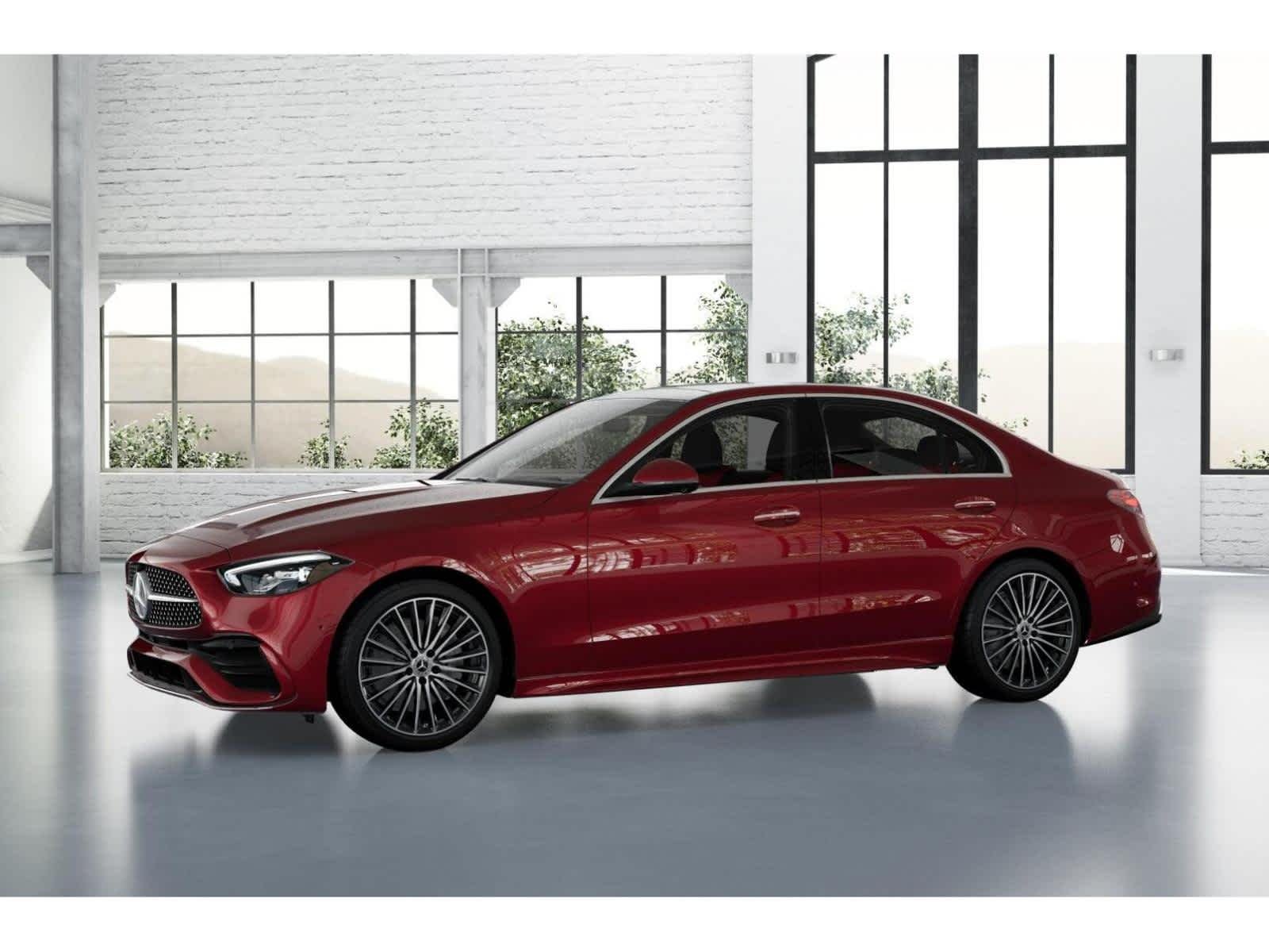 New 2026 MANUFAKTUR Patagonia Red Metallic Mercedes-Benz C 300 image 36