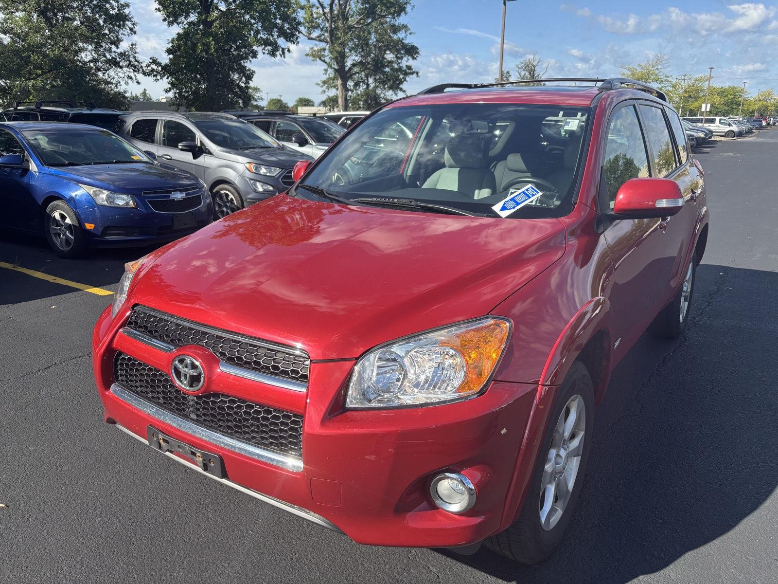 Used 2011 Barcelona Red Metallic Toyota Limited image 2