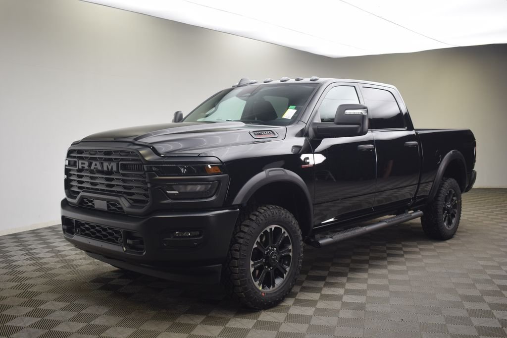 New 2026 Diamond Black Crystal Pearl-Coat Exterior Paint RAM Tradesman image 13