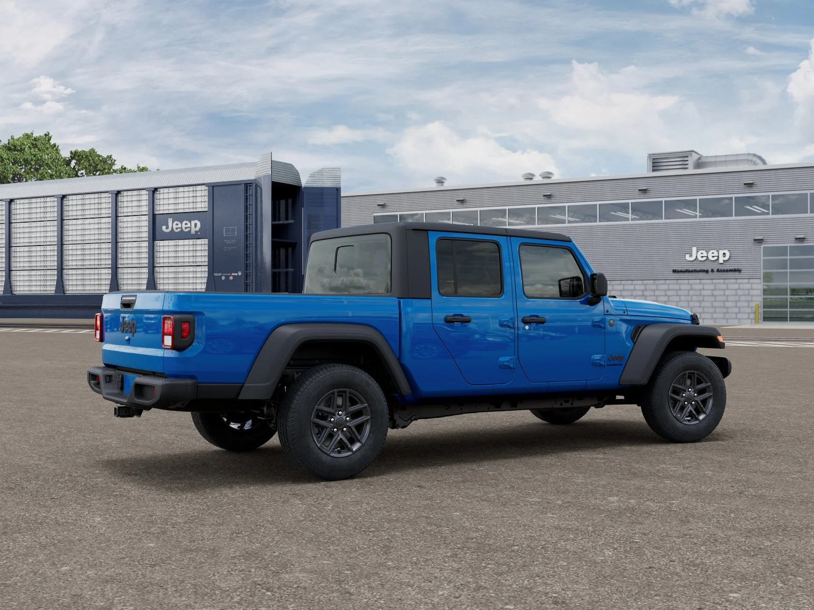 New 2026 Hydro Blue Pearl-Coat Exterior Paint Jeep  image 4