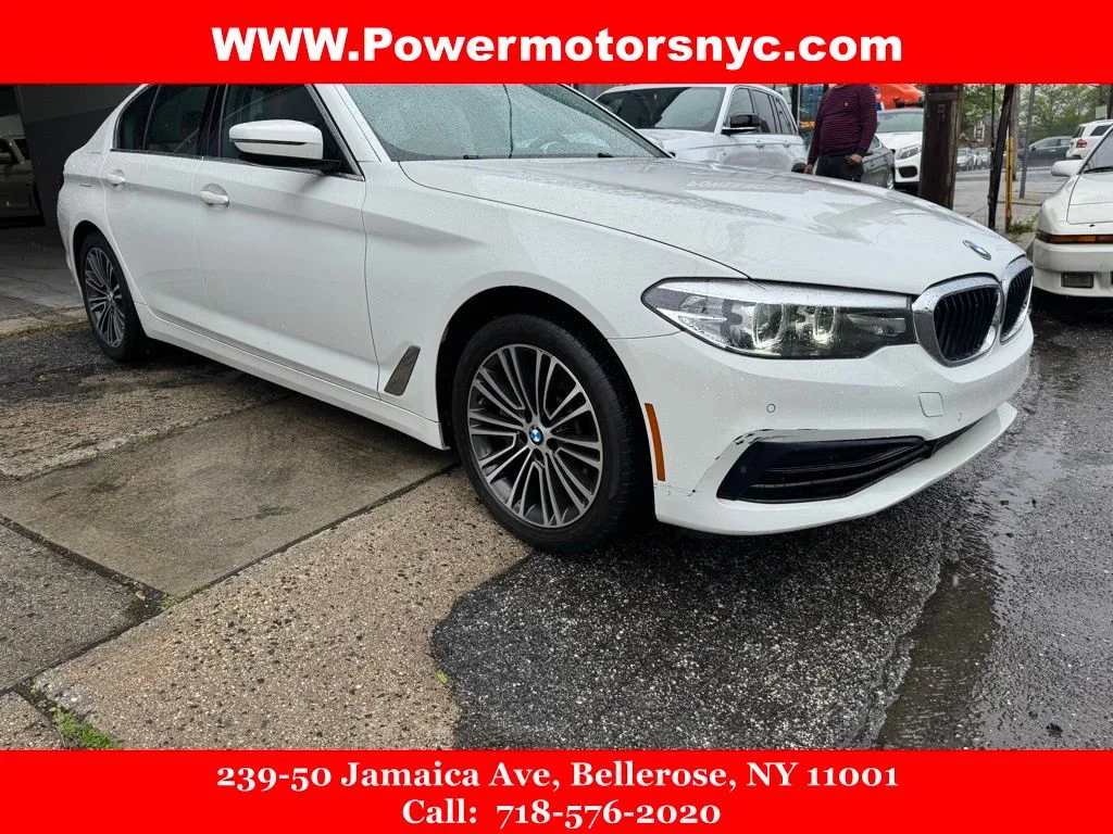 Used 2019 White BMW 540i xDrive image 4