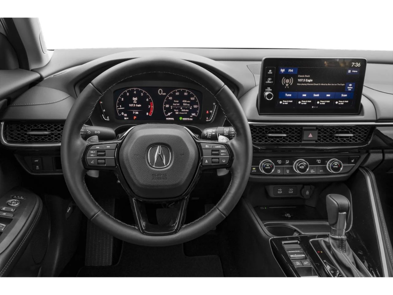 New 2026 Platinum White Pearl Acura 4ADX image 2