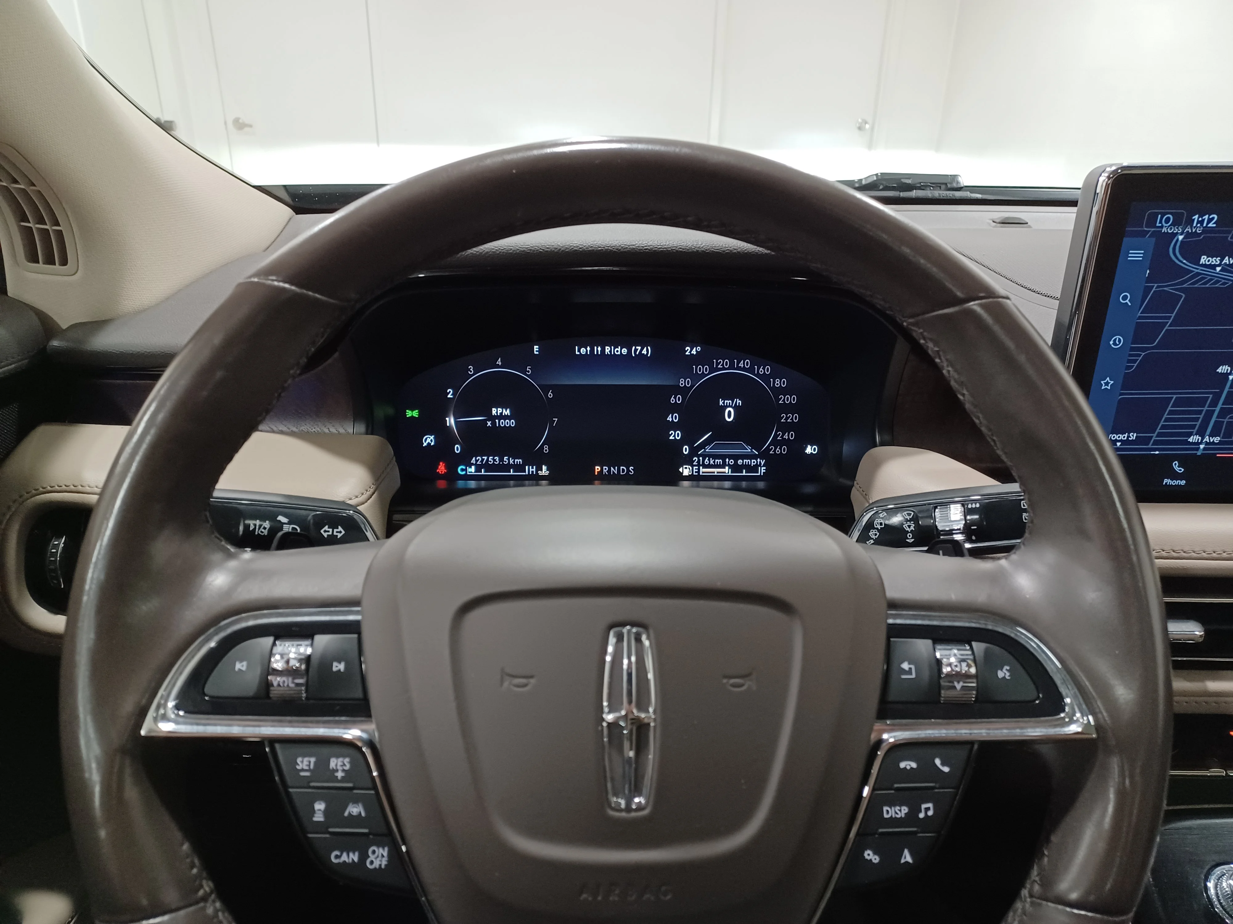 Certified Used 2023 Infinite Black Metallic Lincoln Reserve AWD*Adaptive Cruise | Remote Start | Nav | 360 Cam | Cooled Leather | Pano Roof | Htd Wheel image 15