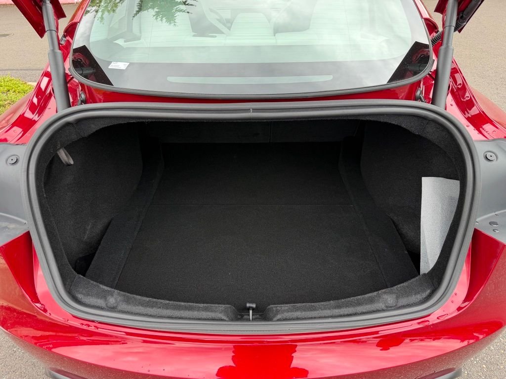 Used 2025 Red Tesla Performance image 9