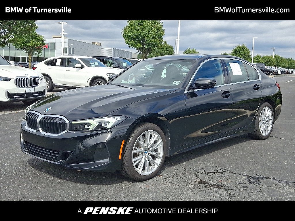 Certified Used 2024 Jet Black BMW 330i xDrive image 1