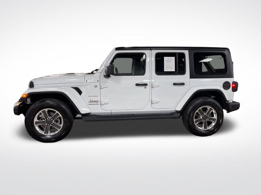 Used 2023 White Jeep Sahara image 2