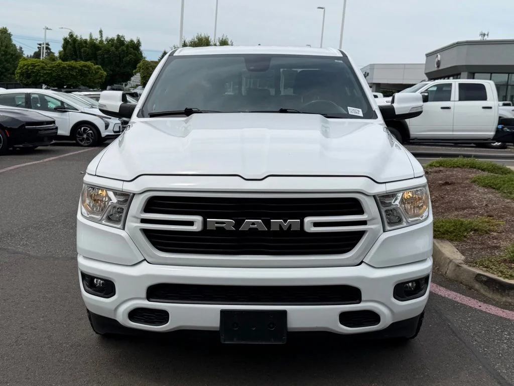 Used 2021 Bright White Clearcoat Ram Big Horn/Lone Star image 3