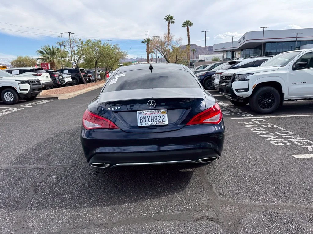 Used 2017 Blue Mercedes-Benz CLA 250 image 10