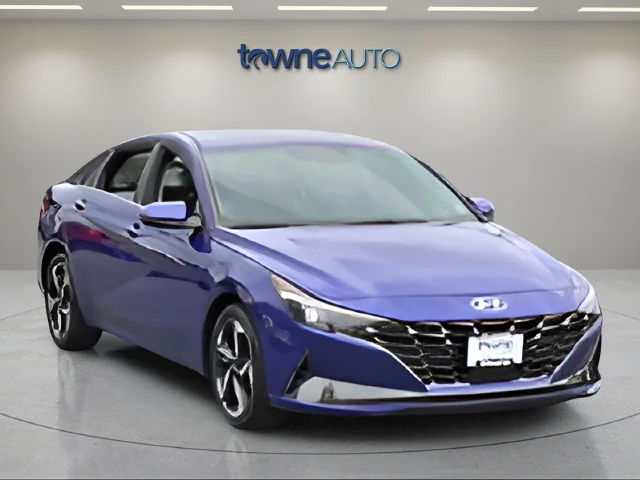 Used 2023 Blue Hyundai Limited image 7