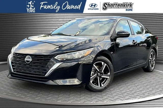 Used 2025 Black Nissan SV image 1