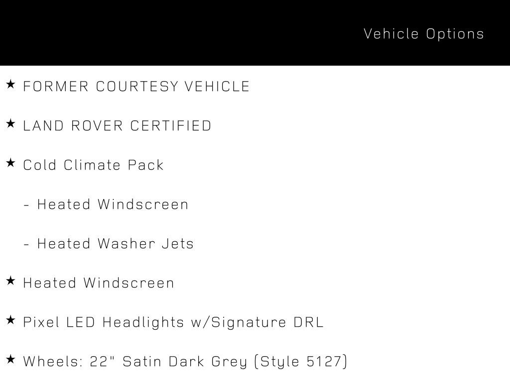 Certified Used 2025 Gray Land Rover SE image 10