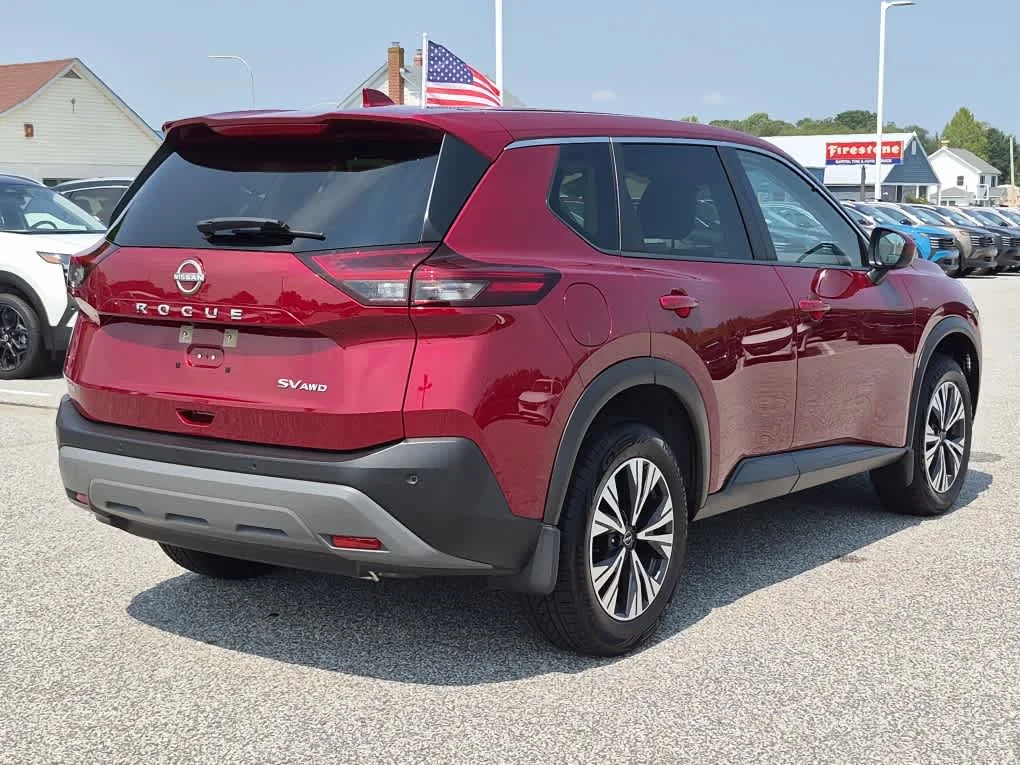 Certified Used 2023 Scarlet Ember Tintcoat Nissan SV image 3