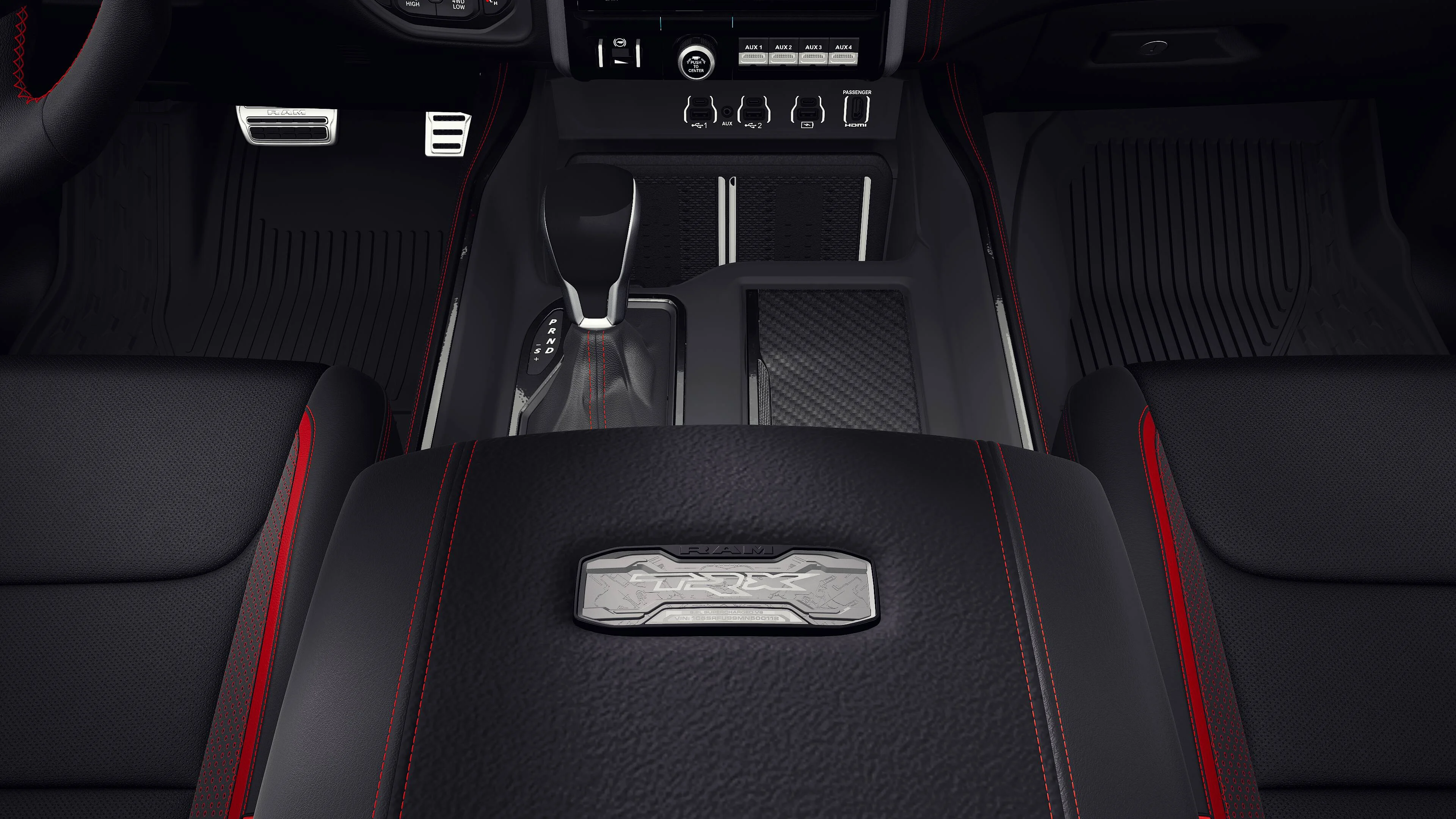 New 2027 Diamond Black Crystal Pearlcoat RAM TRX image 16