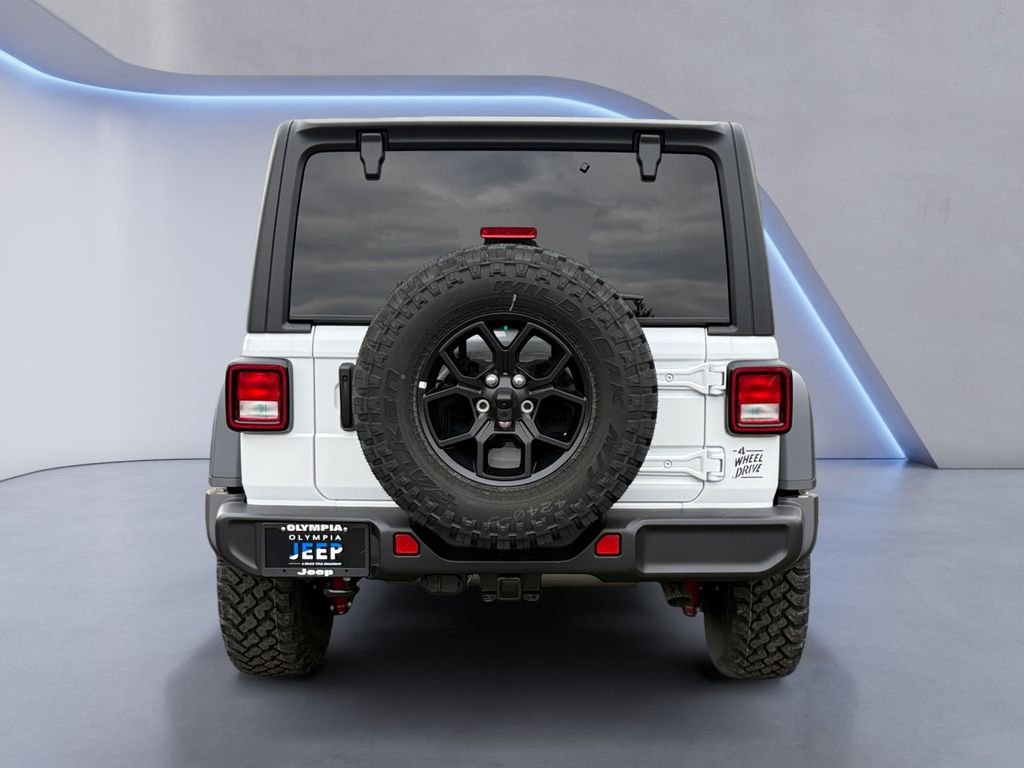 New 2026 Bright White Clear-Coat Exterior Paint Jeep Willys image 5