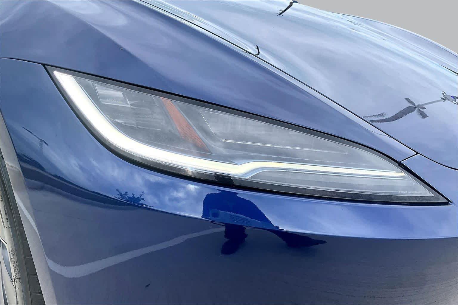 Used 2025 Deep Blue Metallic Tesla Long Range image 26