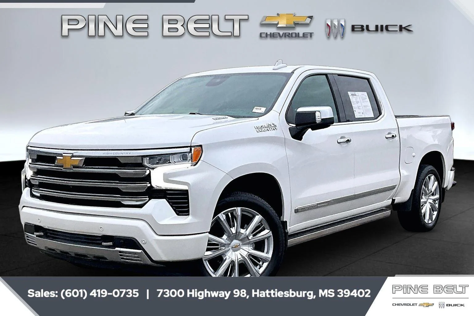 Used 2024 Iridescent Pearl Tricoat Chevrolet High Country image 11