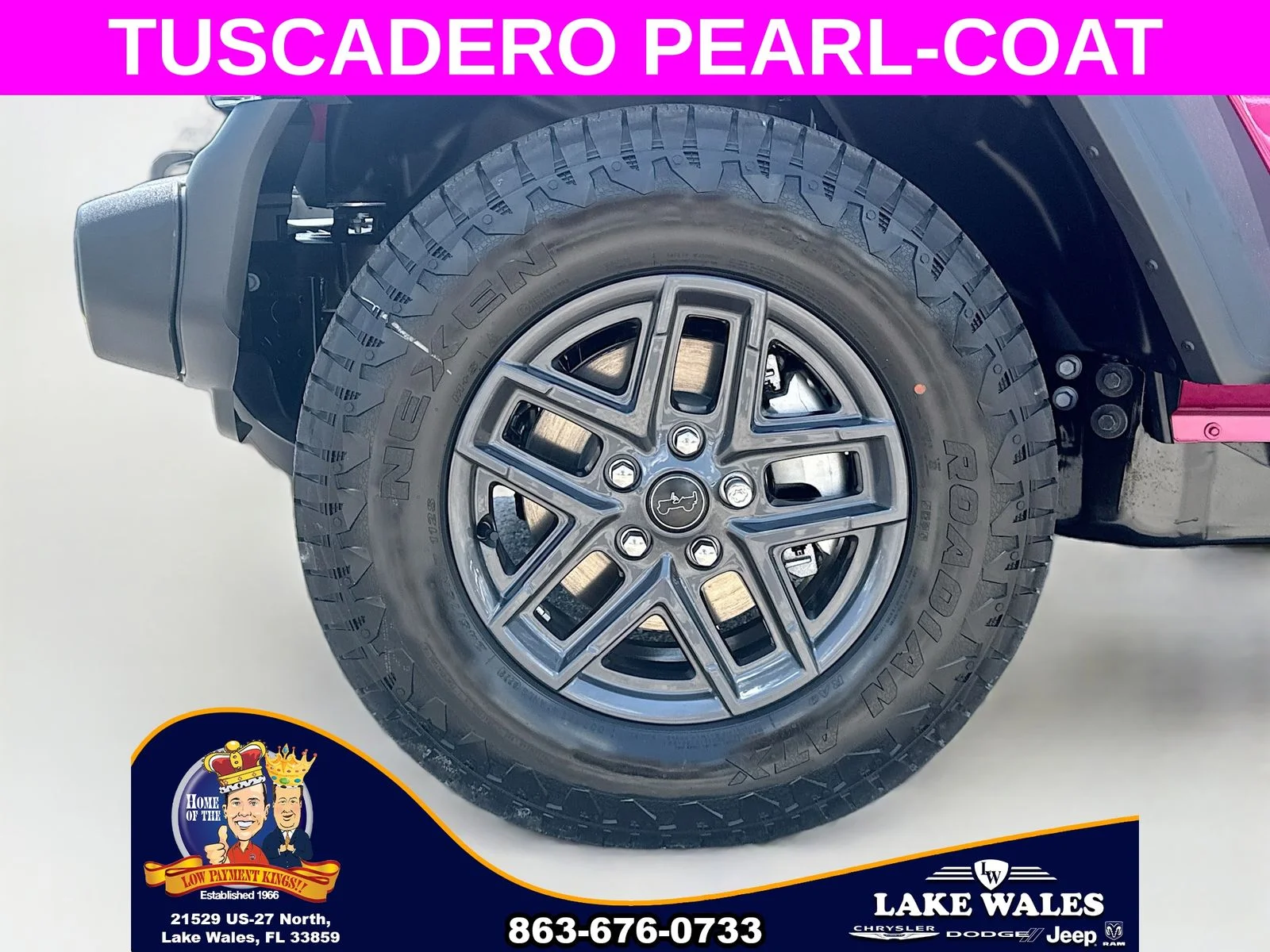 New 2026 Tuscadero Pearl-Coat Exterior Paint Jeep Sport S image 27