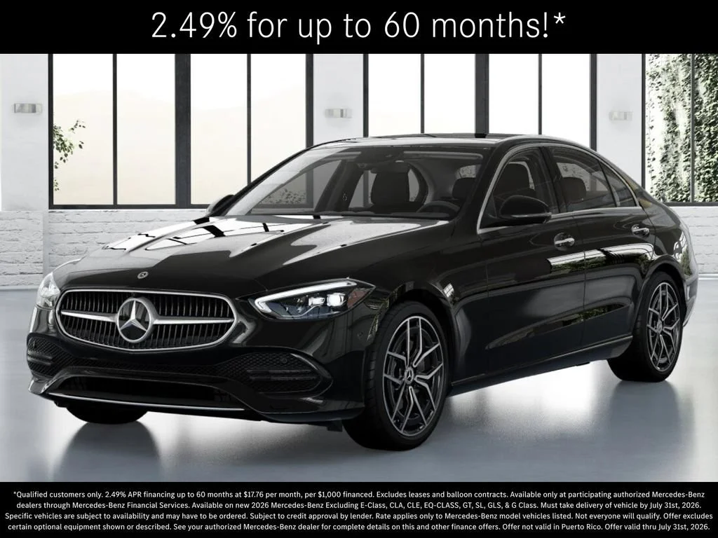 New 2026 Black Mercedes-Benz C 300 image 43
