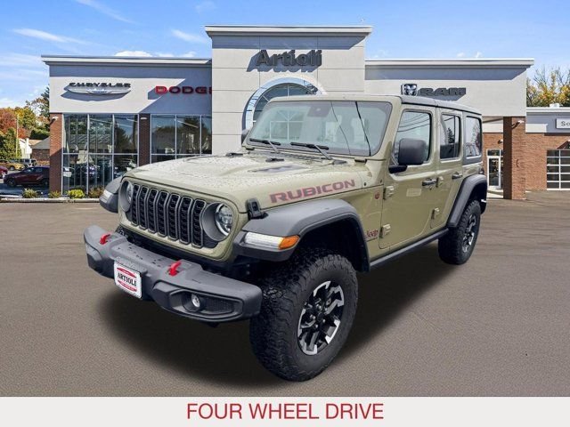 Certified Used 2025 Green Jeep Rubicon image 4