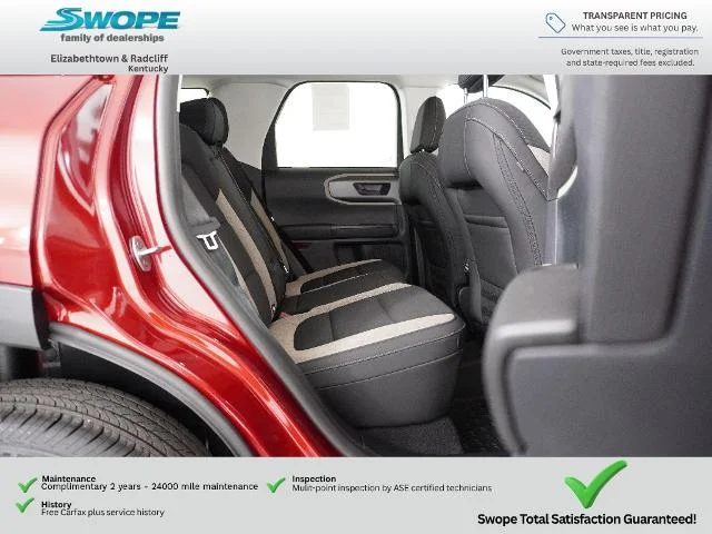 New 2025 Ruby Red Metallic Tinted Clearcoat Ford Big Bend® image 49