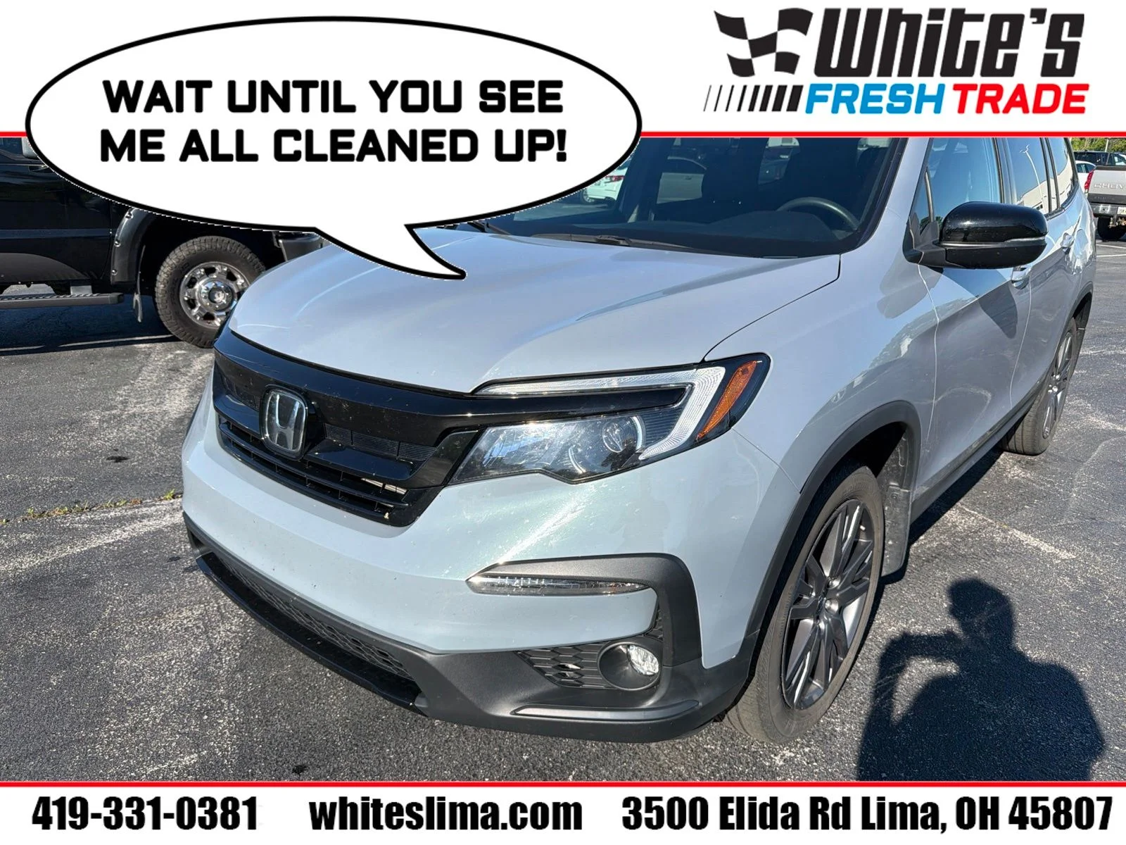 Used 2022 Gray Honda Sport image 1