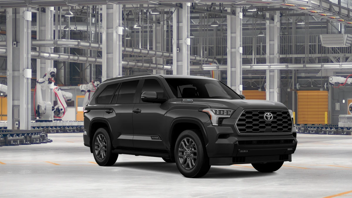New 2026 Magnetic Gray Metallic Toyota Platinum image 13