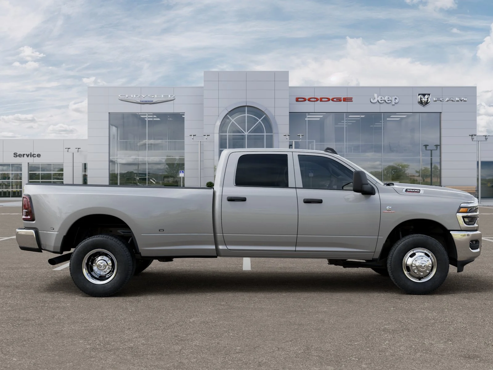 New 2026 Silver-Zynith Exterior Paint RAM Tradesman image 44