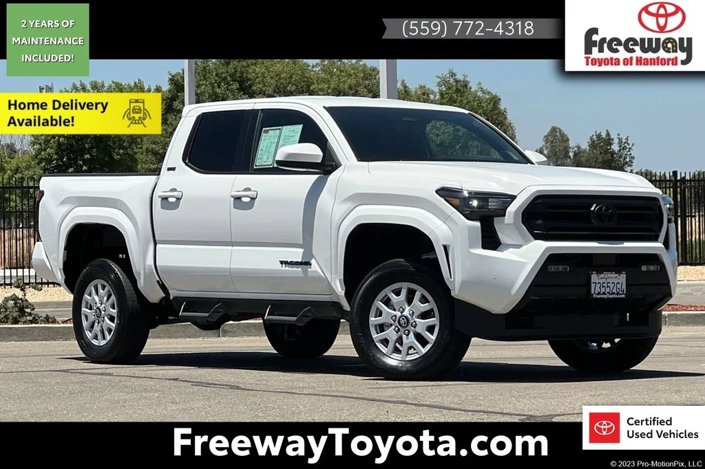 Certified Used 2025 White Toyota SR5 image 1