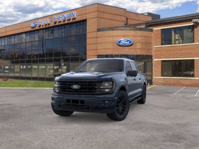 New 2026 Antimatter Blue Metallic Ford XLT image 2