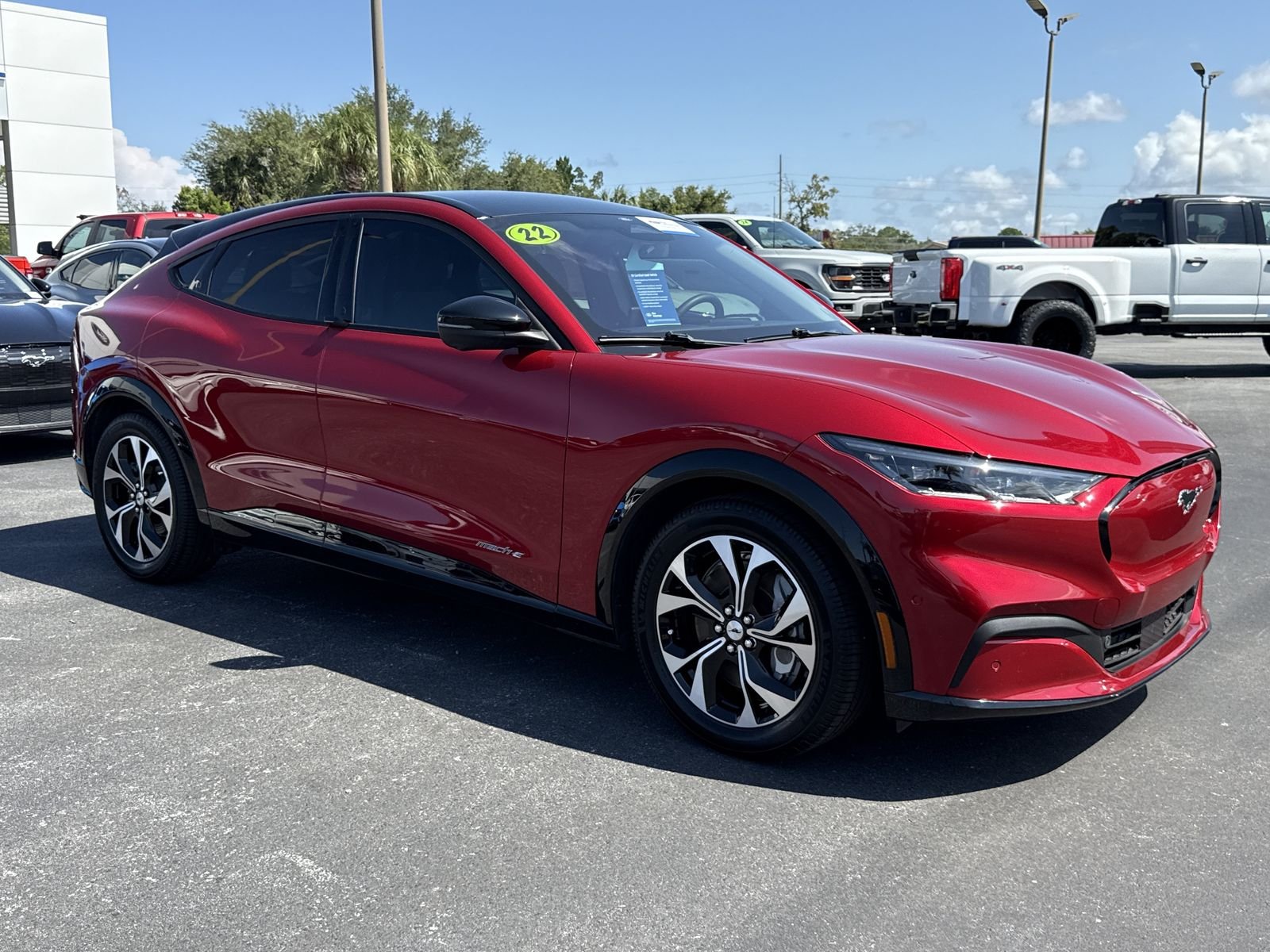 Used 2022 Ford Mustang Mach-E Premium RWD with VIN 3FMTK3RM4NMA26678 for sale in Spring Hill, FL