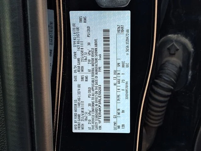 Used 2024 Shadow Black Ford Lariat image 25