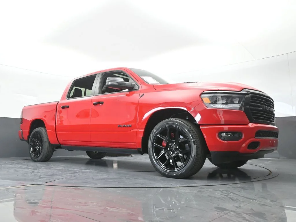 Used 2023 Flame Red Clearcoat Ram Laramie image 71