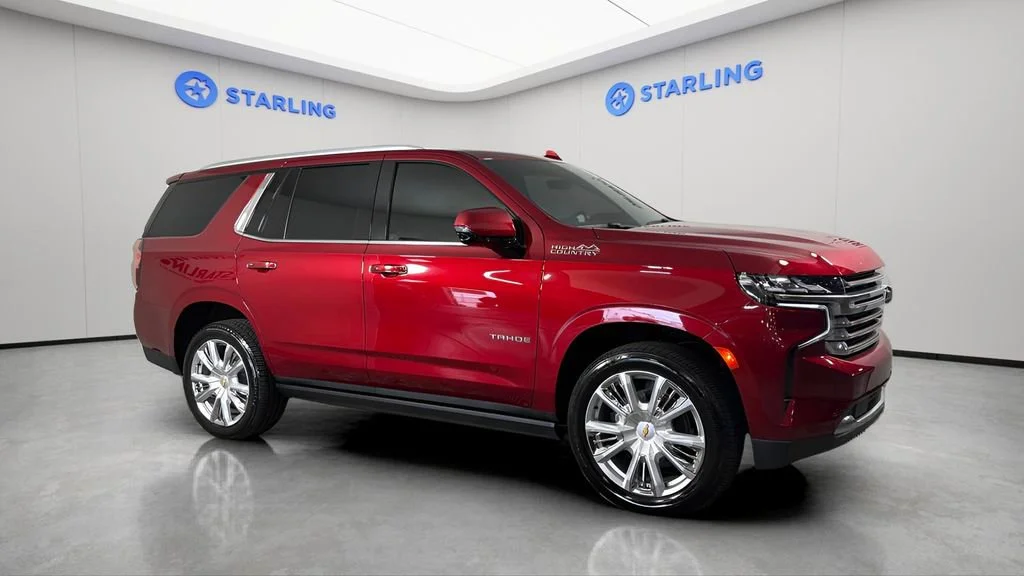 Used 2023 Radiant Red Tintcoat Chevrolet High Country image 12