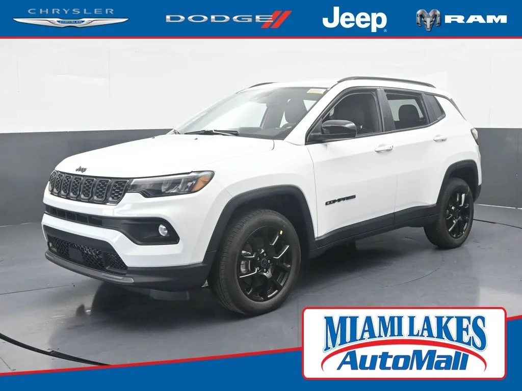 New 2026 Bright White Clear-Coat Exterior Paint Jeep Latitude image 1