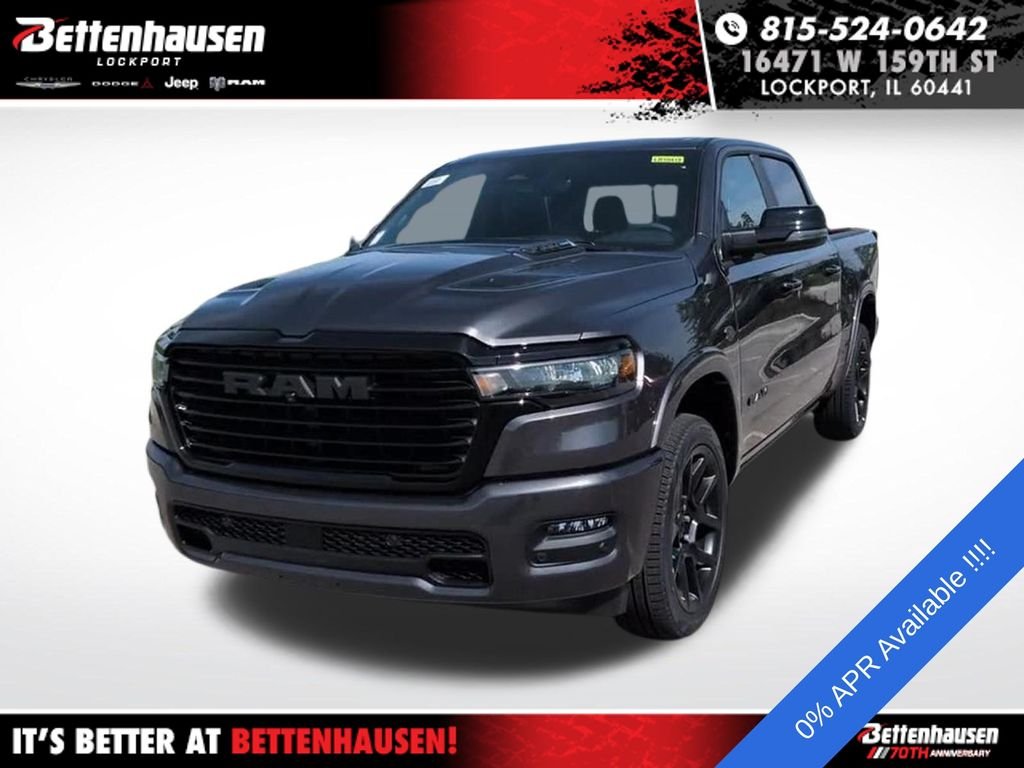 New 2027 Granite Crystal Metallic Clear-Coat Exterior Paint RAM Laramie image 11