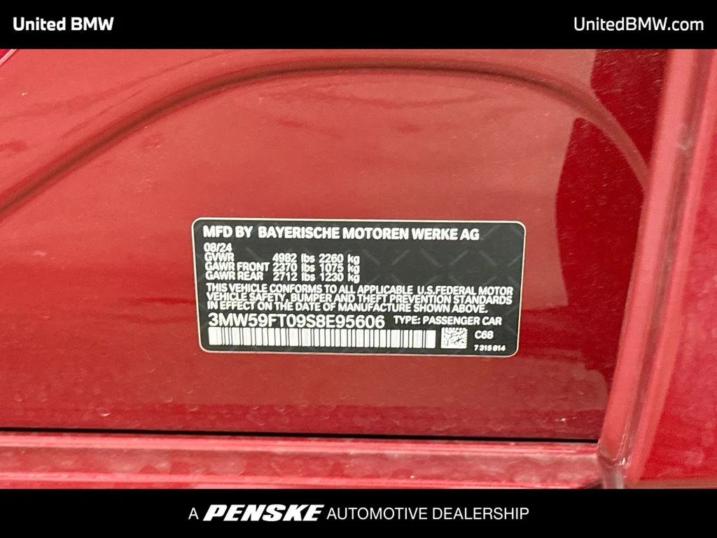 Certified Used 2025 Vegas Red Metallic BMW M340i image 15
