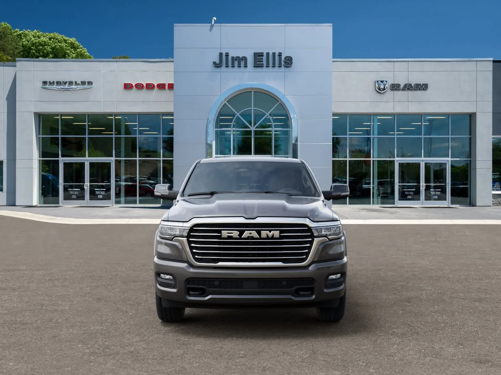 New 2026 Granite Crystal Metallic Clear-Coat Exterior Paint RAM Laramie image 6