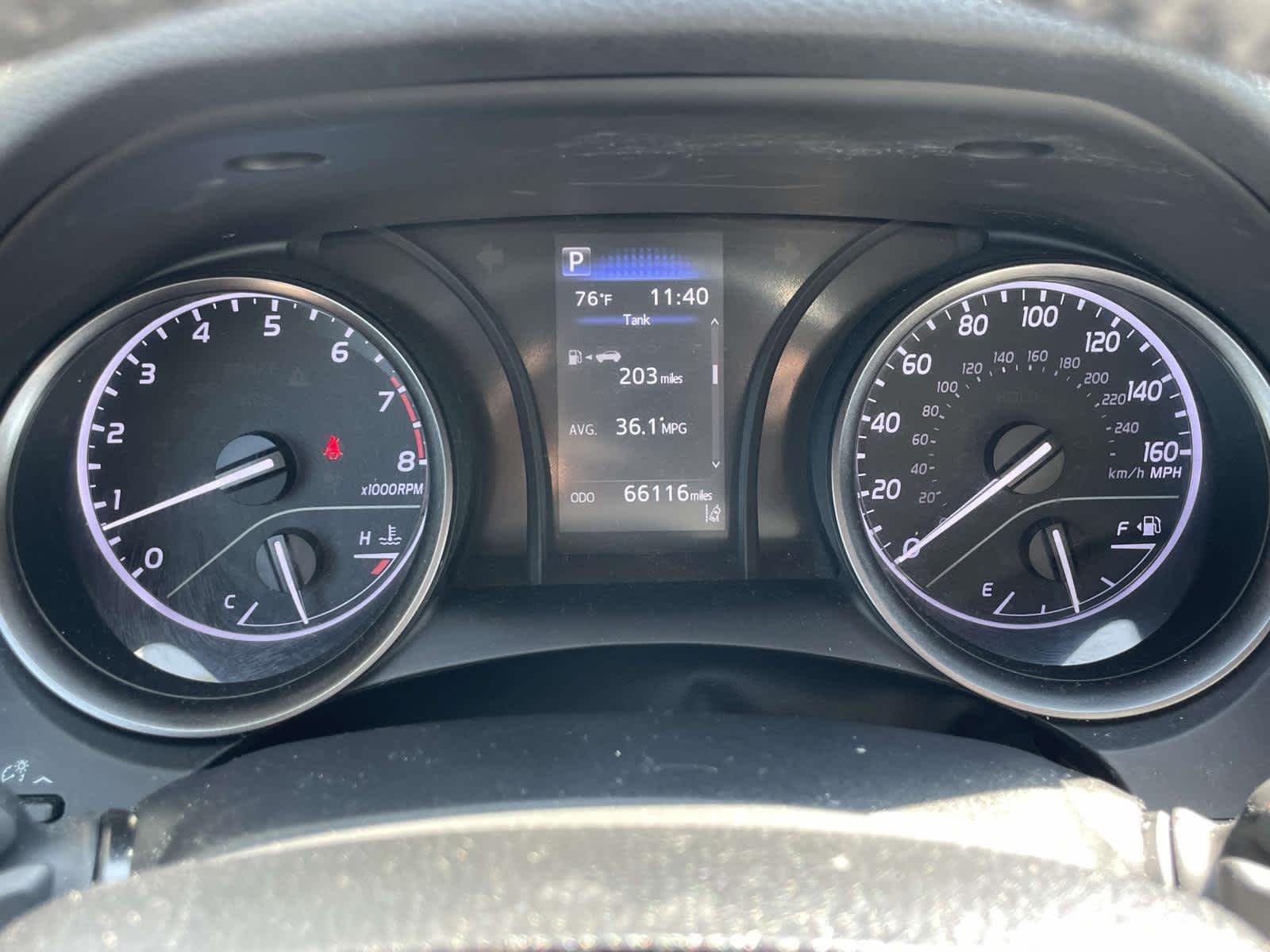 Used 2021 Silver Toyota SE image 3