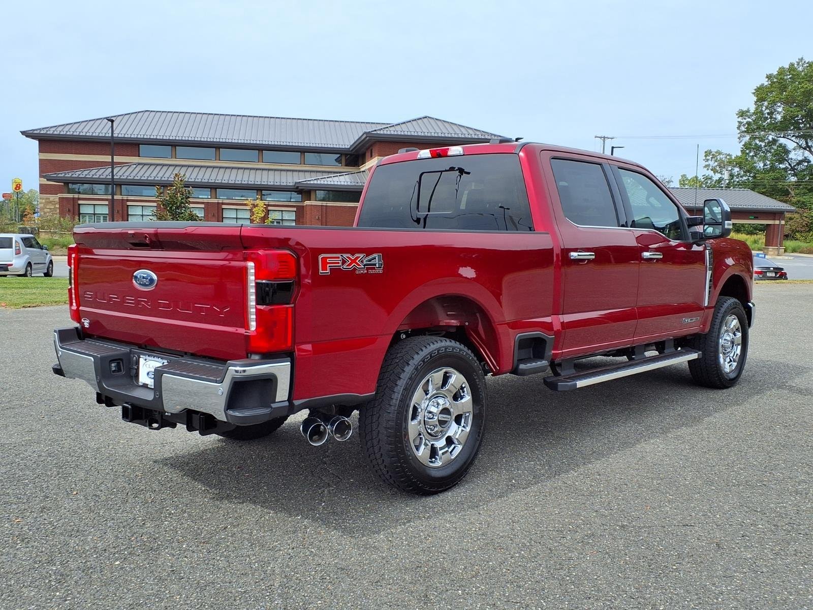 New 2026 Ruby Red Metallic Tinted Clearcoat Ford F-250® Lariat® image 2
