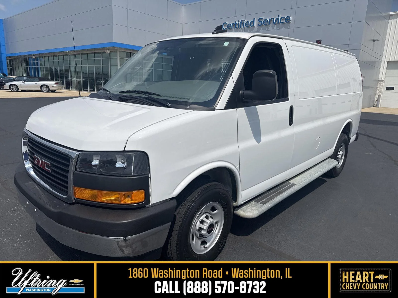 Used 2024 Summit White GMC Work Van image 1