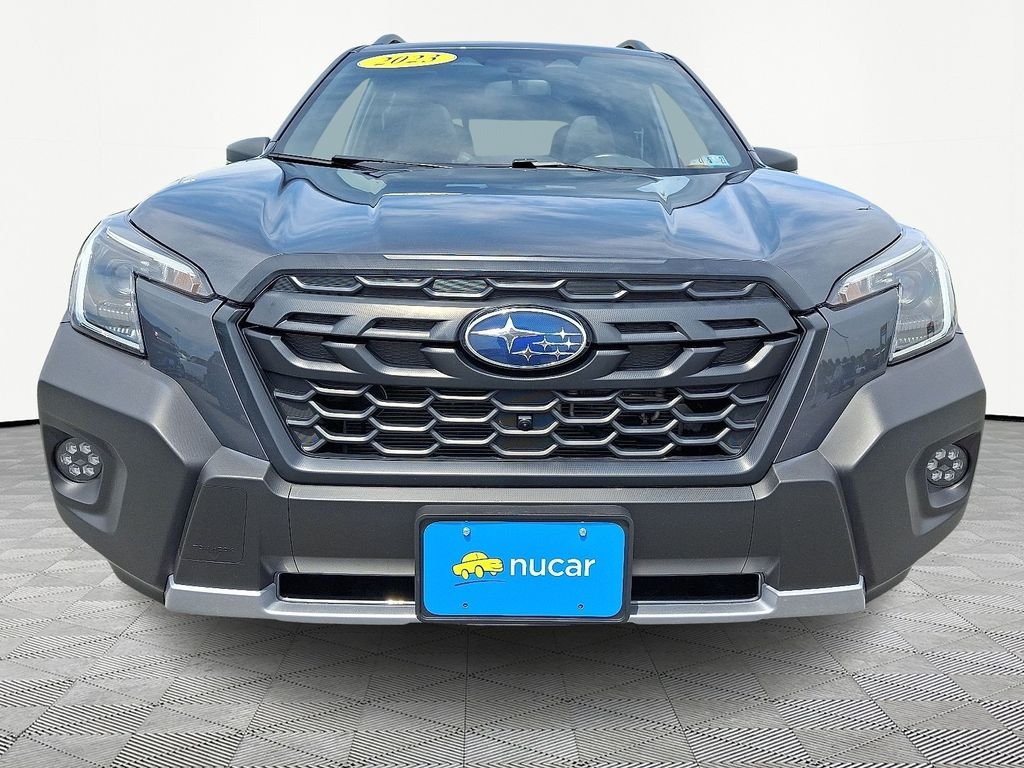 Used 2023 Magnetite Gray Metallic Subaru Wilderness image 2