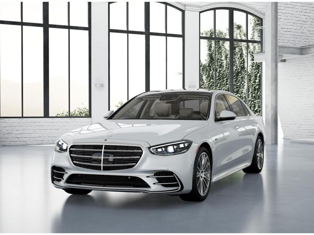 Certified Used 2025 White Mercedes-Benz S 580e image 41
