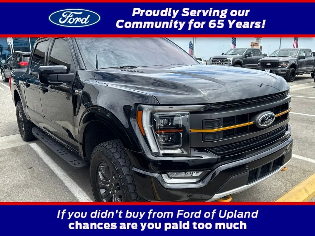 Used 2022 Black Metallic Ford Tremor image 1