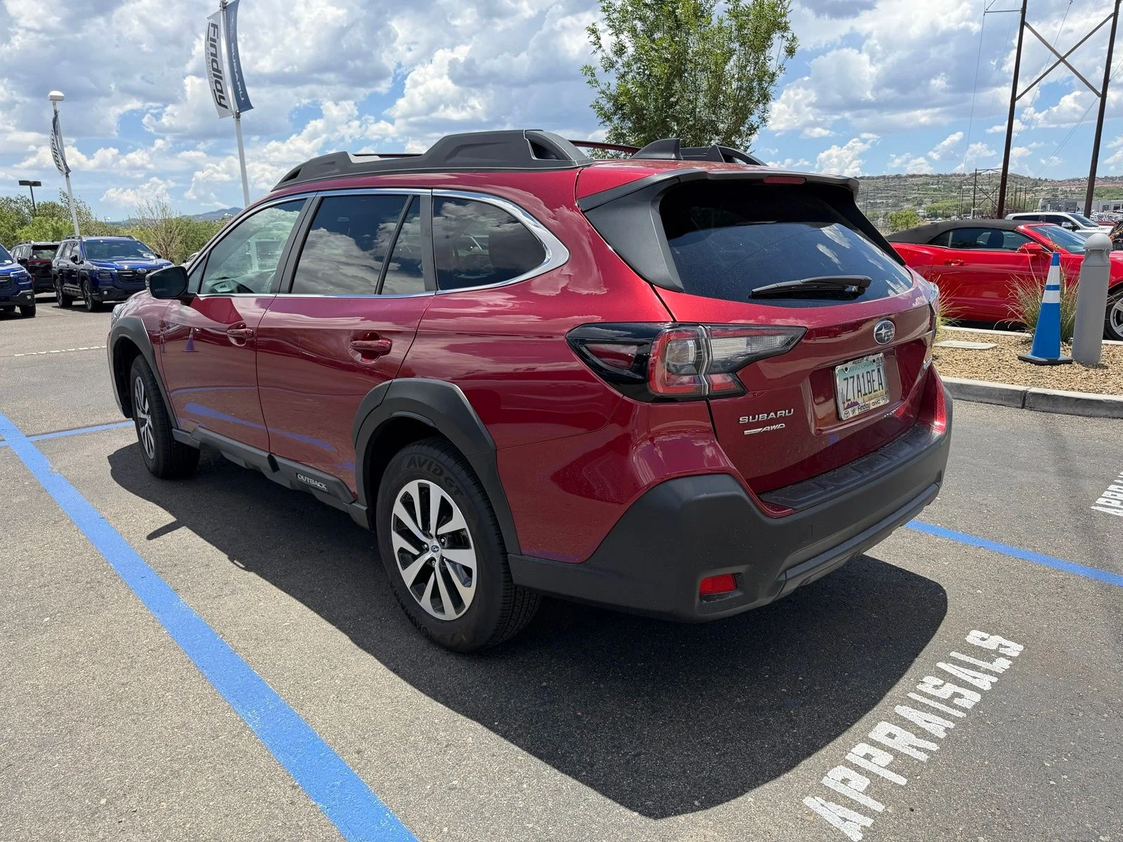 Used 2025 Red Subaru Premium image 9
